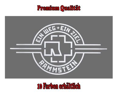 Rammstein Spruch Auto Aufkleber Sticker Tuning Styling Fun Bike Wunschfarbe (404)
