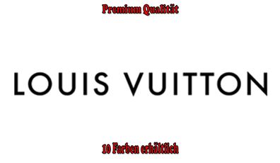 Louis Vuitton Schrift Aufkleber Sticker Tuning Styling Fun Bike Wunschfarbe (034)