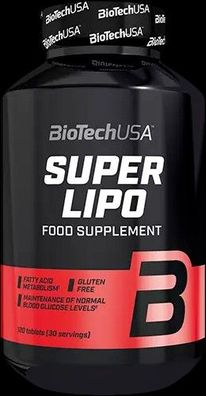 BioTech Super Lipo 120stk