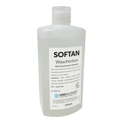 Softan Waschlotion - pH-hautneutral - 12 x 500 ml