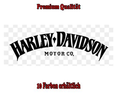 Harley Davidson Auto Aufkleber Sticker Tuning Styling Bike Wunschfarbe (446)