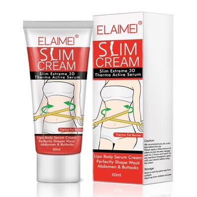 Fettverbrennungs Bauchmuskel Sport Creme Slim Cream Verbrennung von Körperfett
