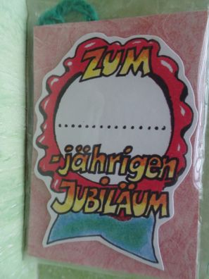 3D Geschenkanhänger Uli´s Card Zum Jubiläum Lorbeerkranz "extra"