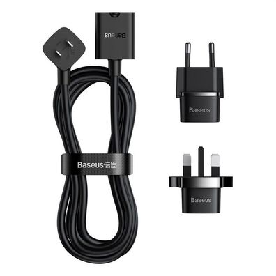 1AC 1.0m power cord JP Black (Including EU and UK plug adapters)