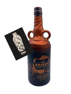 The Kraken Black Spiced Rum 0,7L (40% Vol) unknown deep Limited Edition Kupfer-