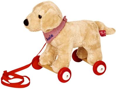Spiegelburg Labrador Luzie auf Holzrollen - Lustige Tierparade