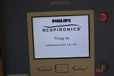 Respironics Trilogie 100 Ventilator 2868 Betriebsstunden (DK)