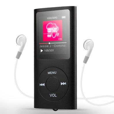 MP3-Player - 64 GB unterstützter MP3-Player, tragbarer verlustfreier Sound Kopfhörer