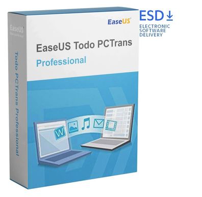 EaseUS Todo PCTrans Professional|1 Dauerlizenz/ WIN|Lifetime Upgrades|eMail|ESD
