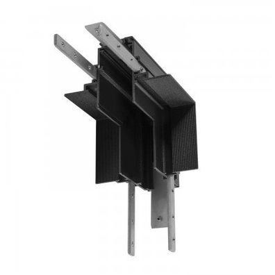 SLV 1006591 48V TRACK L-Verbinder mechanisch für Einbauschiene tief Stereo schwarz