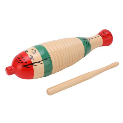 Hölzerne Fischtrommelstöcke, Percussion-Spielzeuginstrument