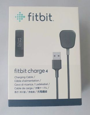 Originalverpckt Fitbit USB Ladekabel Magnet für Charge 4 - Schwarz