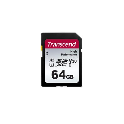 Flash SecureDigitalCard (SD) 64GB - Transcend 340S