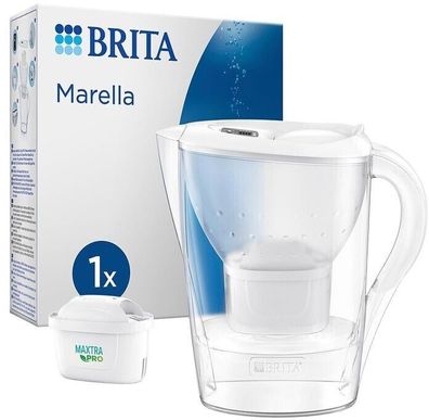 BRITA Tischwasserfilter Marella * weiß* inkl. 1 Filter