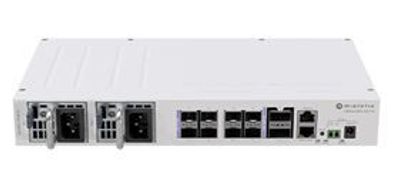 MikroTik Cloud Router Switch CRS510-8XS-2XQ-IN, 2x 100G QSFP28, 8x 25G SFP28, 1x ...