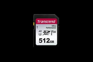 Flash SecureDigitalCard (SD) 512GB - Transcend 340S