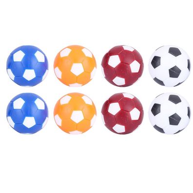 8 Stück bunte Mini-Tischfußball-Ersatzbälle