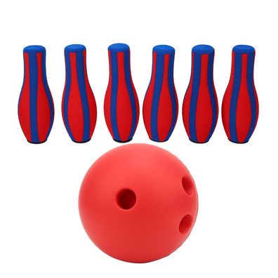 Buntes Bowlingkugel-Pin-Set, Spielzeug für frühe Kinder