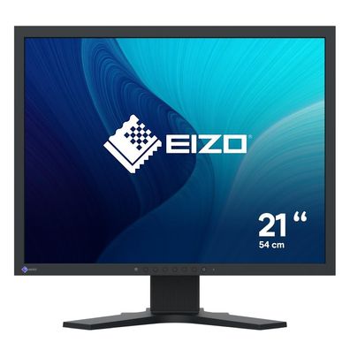 TFT 21"Zoll EIZO FlexScan Square S2134-BK Monitor schwarz 4:3 Format, IPS-Panel