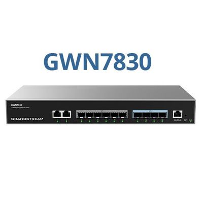 Grandstream GWN7830, 6x Gigabit ports, 4x SFP + , Layer-3-Aggregations-Switches