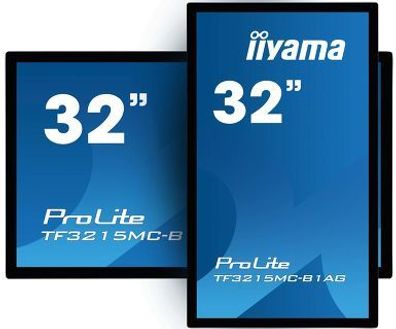 TFT-Touch 31,5"/80,0cm iiyama ProLite TF3215MC * schwarz* 16:9 - open frame