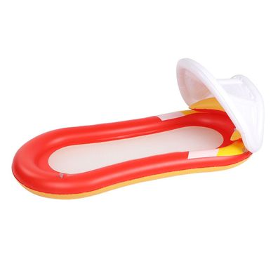 Aufblasbarer Schuppen, Sonnenschutz, schwimmendes Bett, PVC, zusammenklappbar