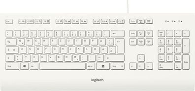 Logitech Tastatur K280e * weiß*
