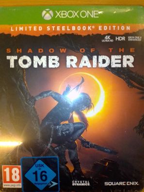 Shadow of the Tomb Raider Limited Steelbook Edition Xbox One Neu