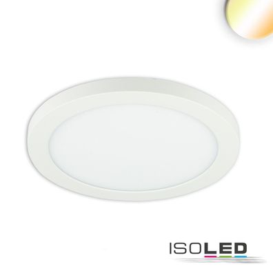LED Aufbau/ Einbauleuchte Slim Flex, 6W, weiß, ColorSwitch 3000|3500|4000K