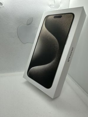 Apple iPhone 15 Pro Max - 1TB - Titan Titanium Natur Ohne Simlock NEU Versiegelt