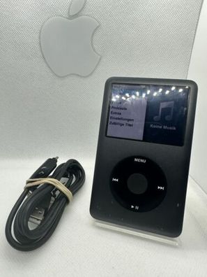 Apple iPod Classic 7. Generation Silber Grau 120GB gebrauchter Zustand #12921
