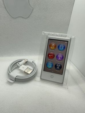 Apple iPod Nano 7. Generation 7G (16GB) Silber Silver RAR gebraucht #547