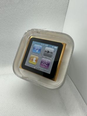 Apple iPod nano 6th 6. Generation Orange 8GB Gold NEU NEW Sealed Versiegelt