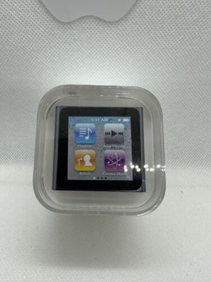 Apple iPod nano 6th 6. Generation Graphite 8GB Grau NEU NEW Sealed Versiegelt