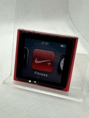 Apple iPod nano 6th 6. Generation 16GB Product RED Rot VGC Kundenretoure Sammler