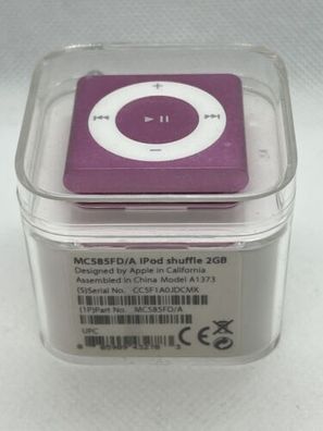 Apple iPod shuffle 4. Generation Rosa Pink 2GB 2010 Model MC585 Collectors NEU