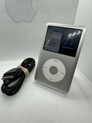 Apple iPod Classic 7. Generation Silber Grau 120GB gebrauchter Zustand #169