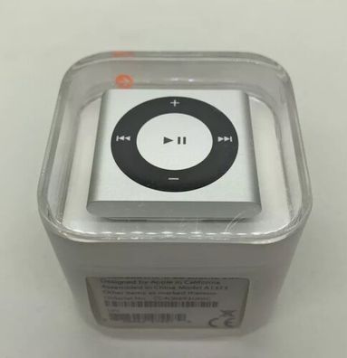 Apple iPod Shuffle - 4. Generation Silber Silver 2 GB NEU NEW Sealed Versiegelt