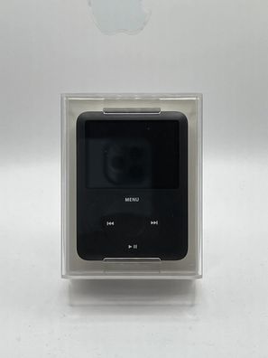 Apple iPod nano 3rd 3. Generation Schwarz Black 8GB NEU NEW Sealed Versiegelt