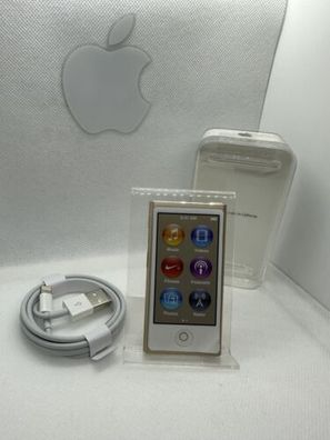 Apple iPod Nano 7. Generation 7G (16GB) Gold Bronze RAR gebraucht #1547