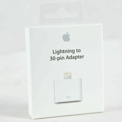 Original Apple Lightning auf 30-pin 30-polig Adapter MD823ZM/ A Iphone Ipod
