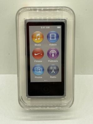 Apple iPod Nano 7. Generation 2012 Model Grau Gray 16GB NEU NEW Collectors