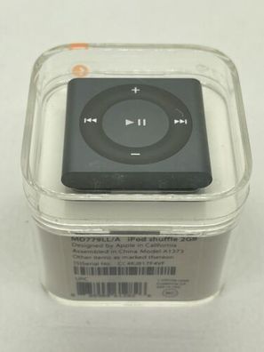 Apple iPod shuffle 4. Generation Schwarz Black 2GB 2012 Model Collectors MD779