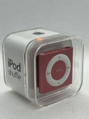 Apple iPod shuffle 4. Generation Rosa Pink 2GB 2012 Model MD773 Collectors NEU