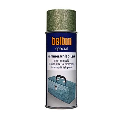 Belton Hammerschlag-Lack grün Spraydose 400 ml
