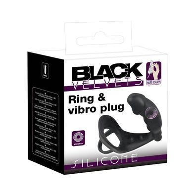 Black Velvets - ring + vibro plu