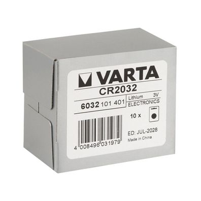 Varta- Batterie Varta CR2032 10x1er