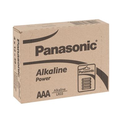 Panasonic- Batterie Panasonic AAA 12x4er