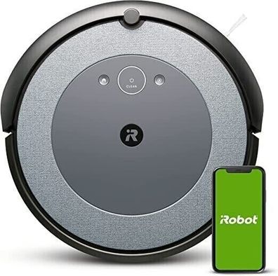 iRobot Roomba i3 (i3152) Saugroboter App-Steuerung 0,4 Liter grau-schwarz