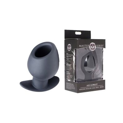 MASTER SERIES Ass Goblet Hollow Anal Plug small (Gr. S)